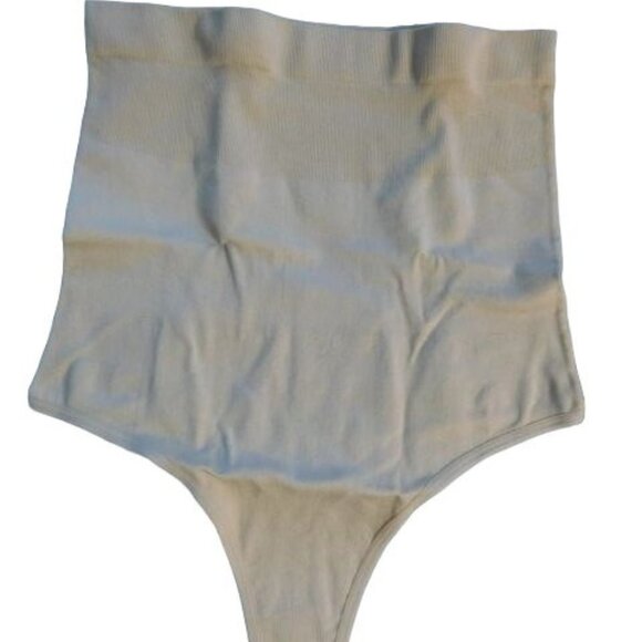 Slim Body Angels Size 3XL Plus Size High Waisted Shaper Panties Beige NEW - Picture 3 of 3